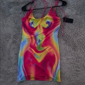 Hours Multicolor Bodycon Dress